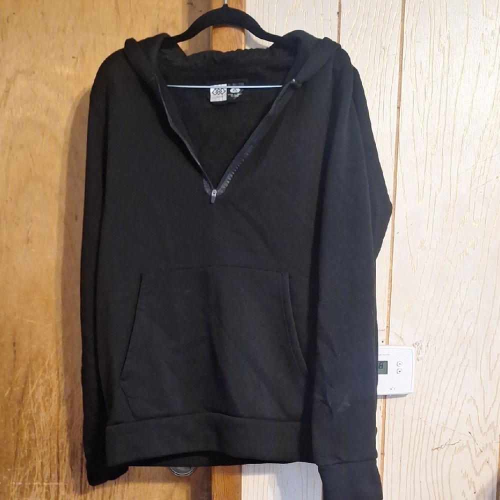 360 Sweater Men's Charcoal Zip-Up Sweater